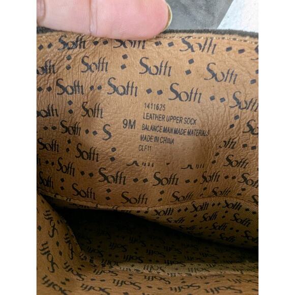 Sole Society Boots Womens 8.5 Gerii Slouchy Heels Knee High Gray Suede Pull On - Picture 11 of 11